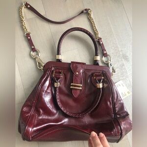 Cole Haan Leather Plum Tote